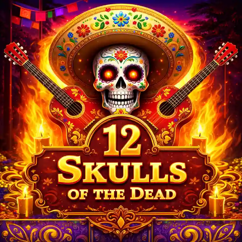 12 Skulls of the Dead online slot game interface